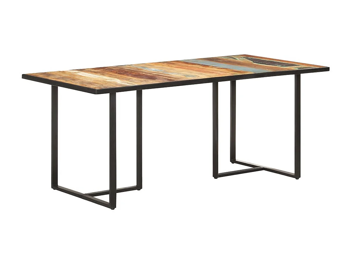 Eettafel 180 cm massief gerecycled hout