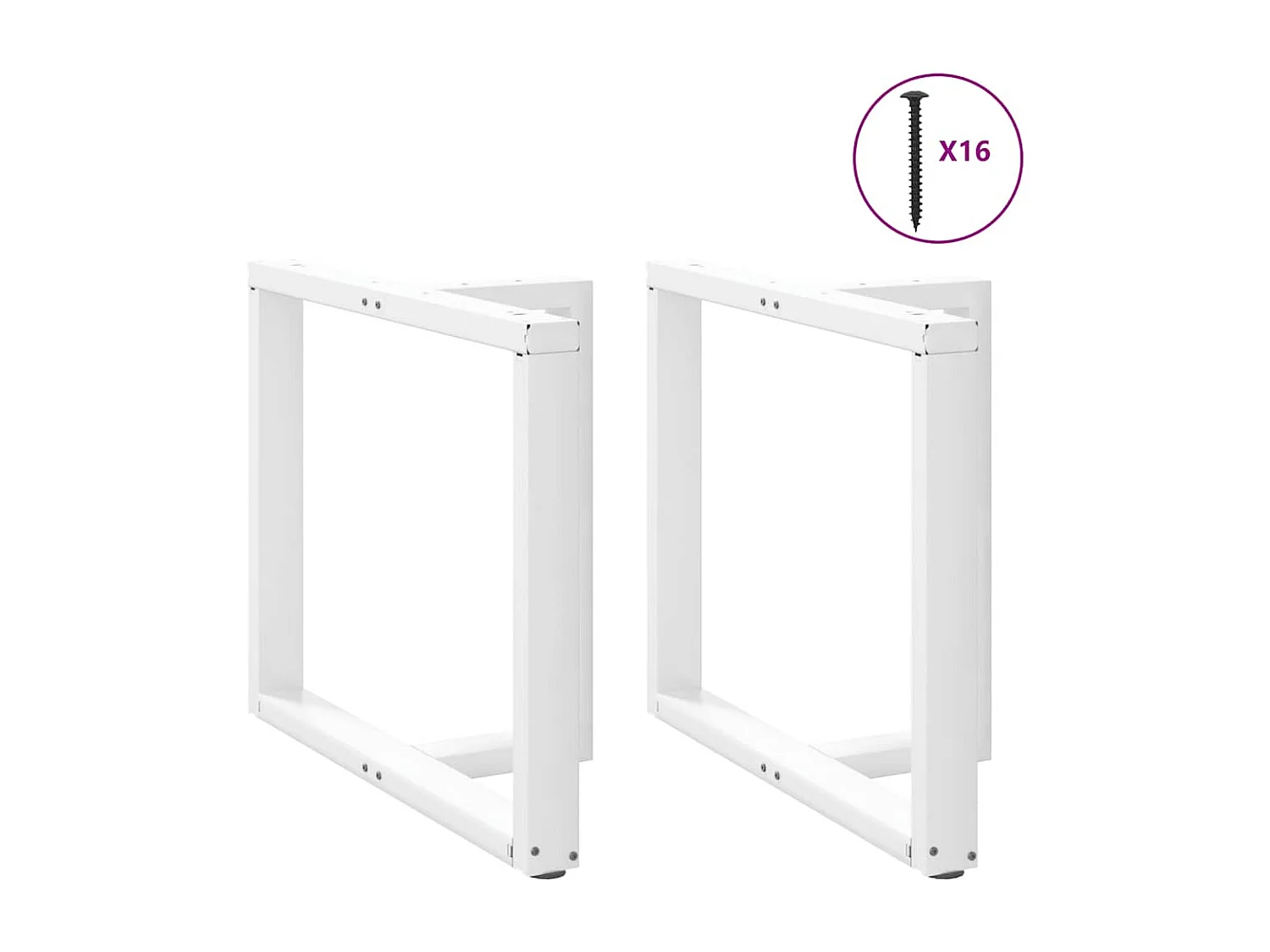 Table à manger marron clair bois de chêne massif rectangulaire