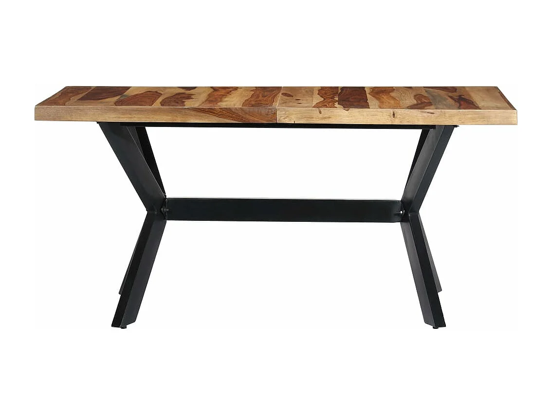 Table de salle à manger 140x70x75 cm Bois de Sesham massif