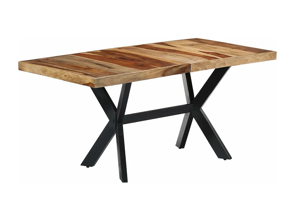 Table de salle à manger 140x70x75 cm Bois de Sesham massif