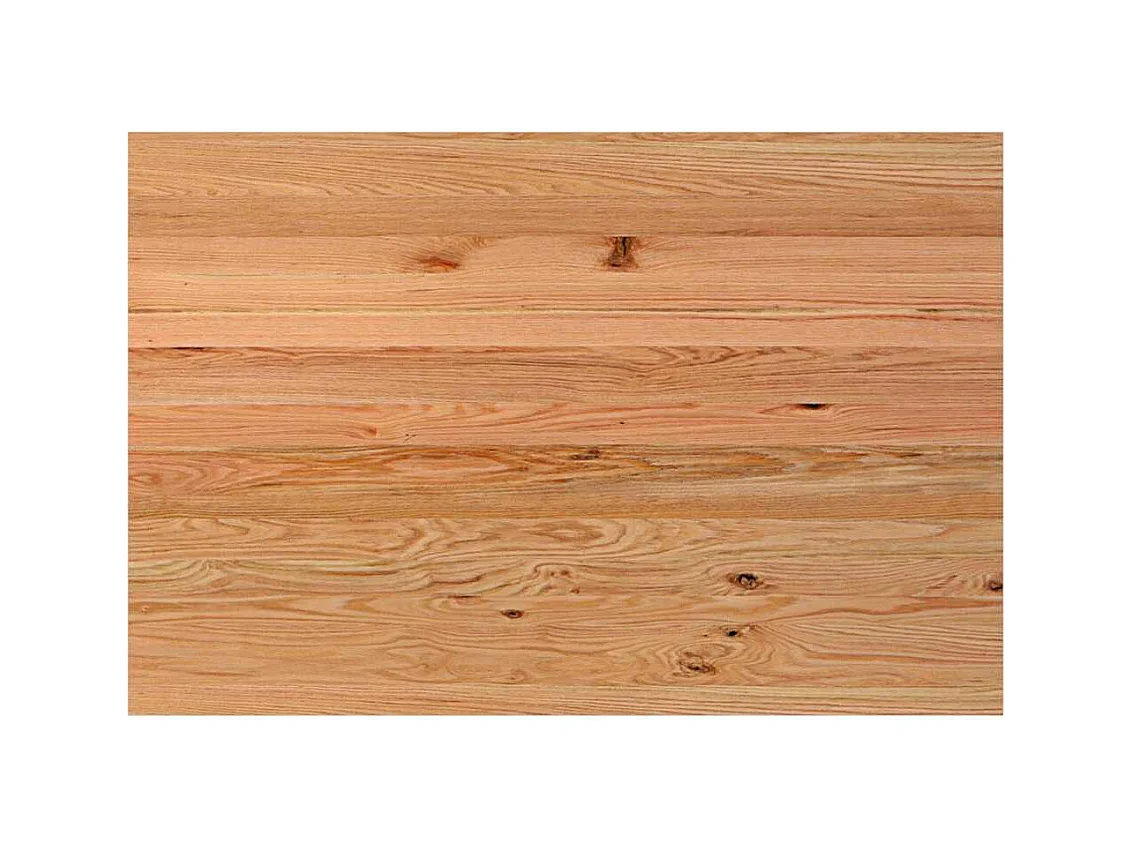 Eettafel rechthoekig 180x120x74 cm massief eikenhout lichtbruin