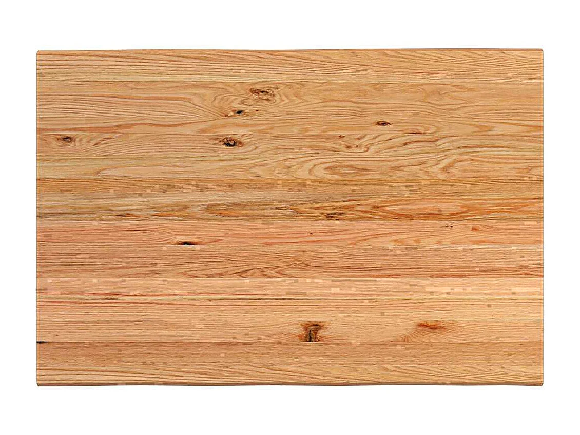 Eettafel rechthoekig 180x120x74 cm massief eikenhout lichtbruin