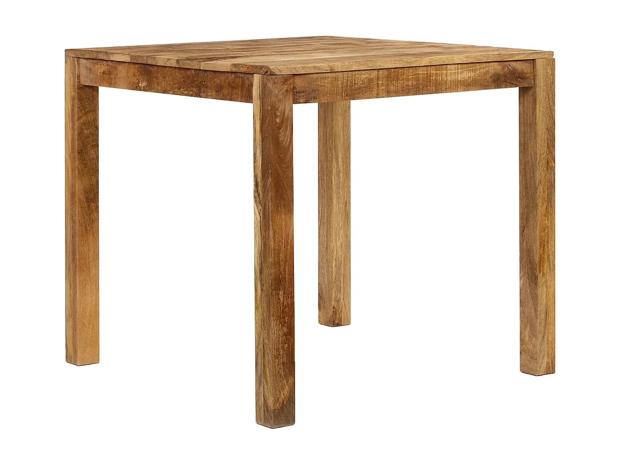 Table de salle à manger Bois de manguier massif 82x80x76 cm