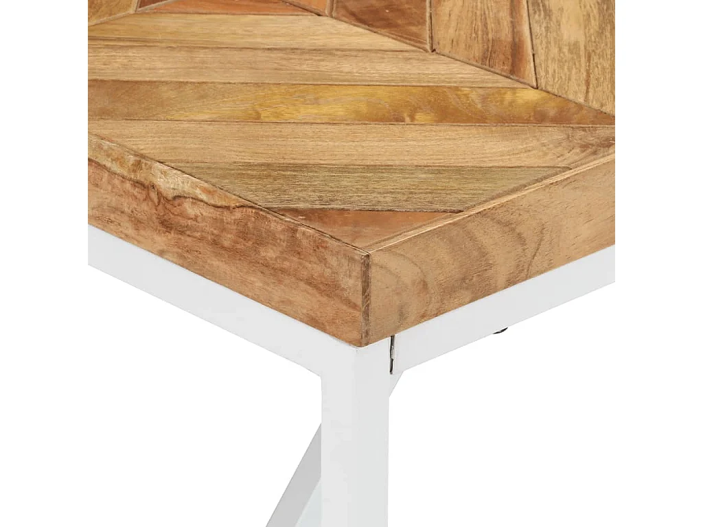 Table à manger 180x90x76 cm Bois massif d'acacia et de manguier