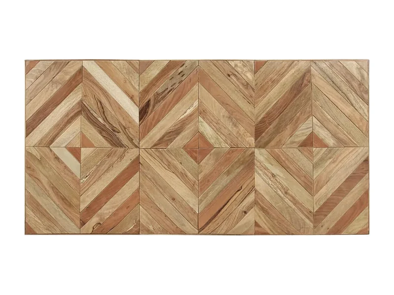 Eettafel 180x90x76 cm massief acaciahout en mangohout