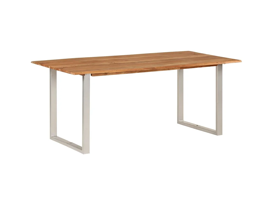 Table de salle à manger 180x90x76 cm Bois d'acacia massif