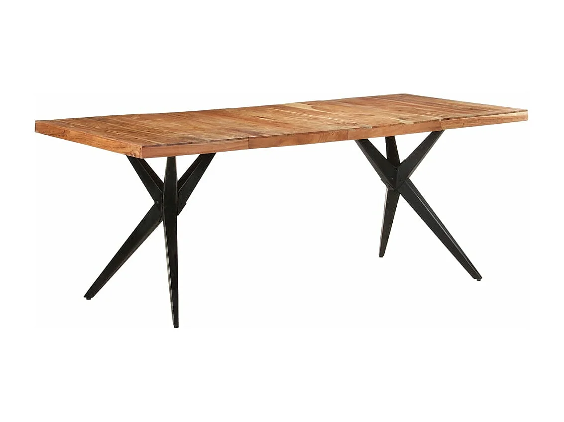 Table de salle à manger 200x90x76 cm Bois d'acacia massif