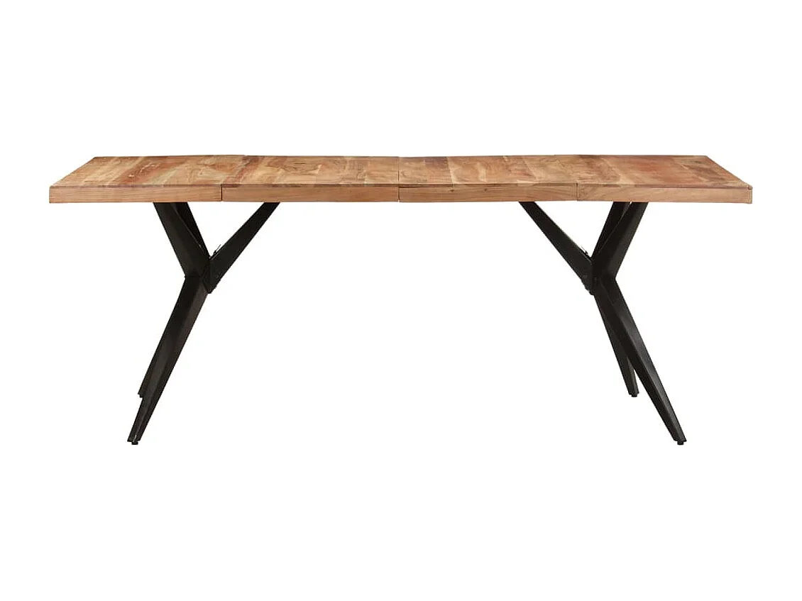Table de salle à manger 200x90x76 cm Bois d'acacia massif