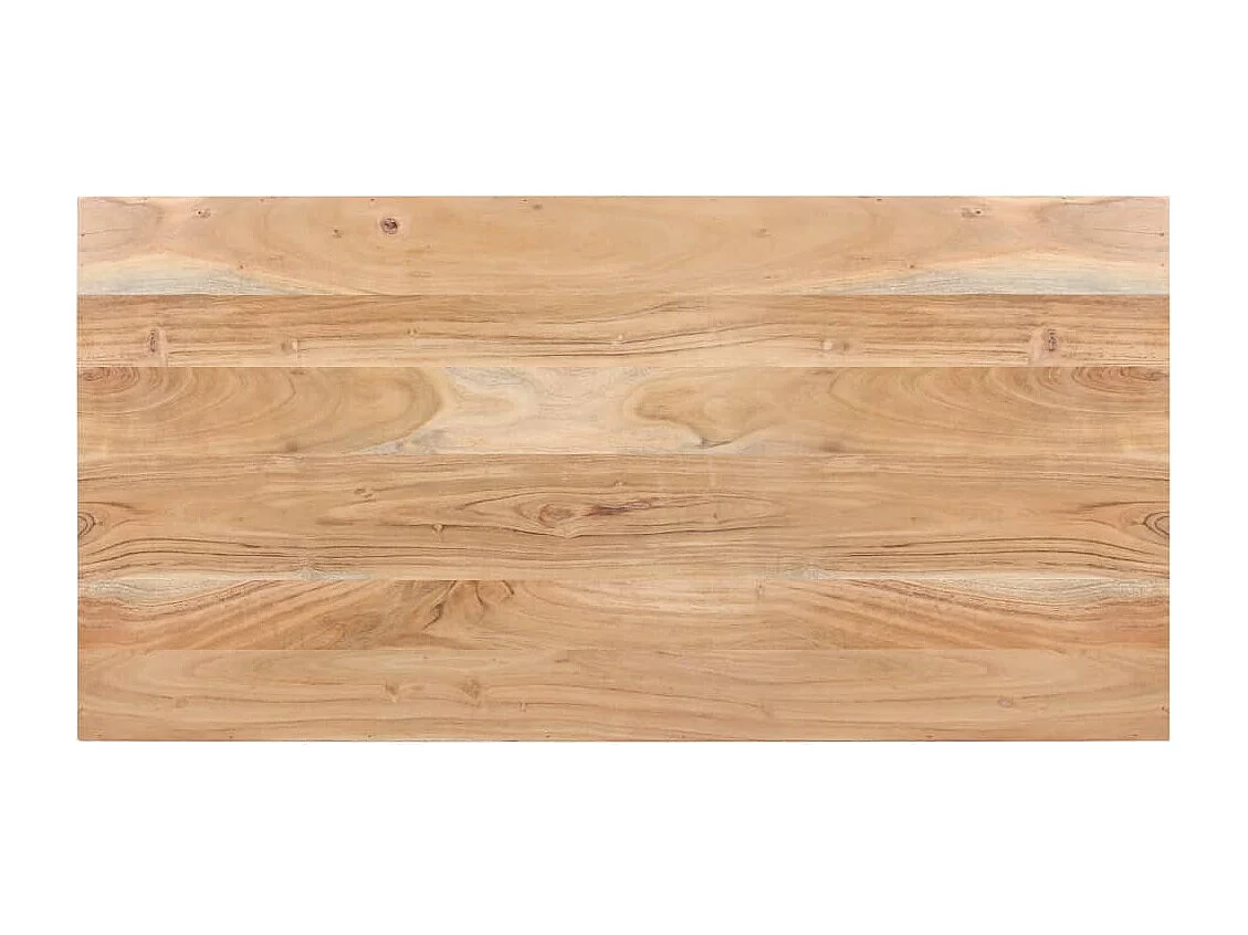Table de salle à manger 120x60x76 cm Bois solide d'acacia