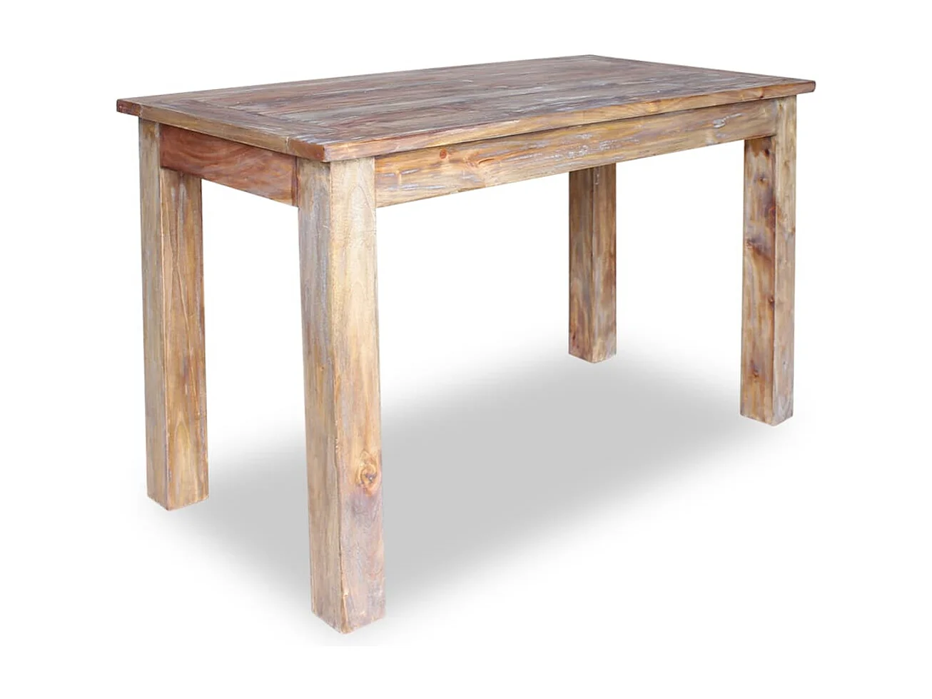 Table de salle à manger Bois de récupération 120 x 60 x 77 cm