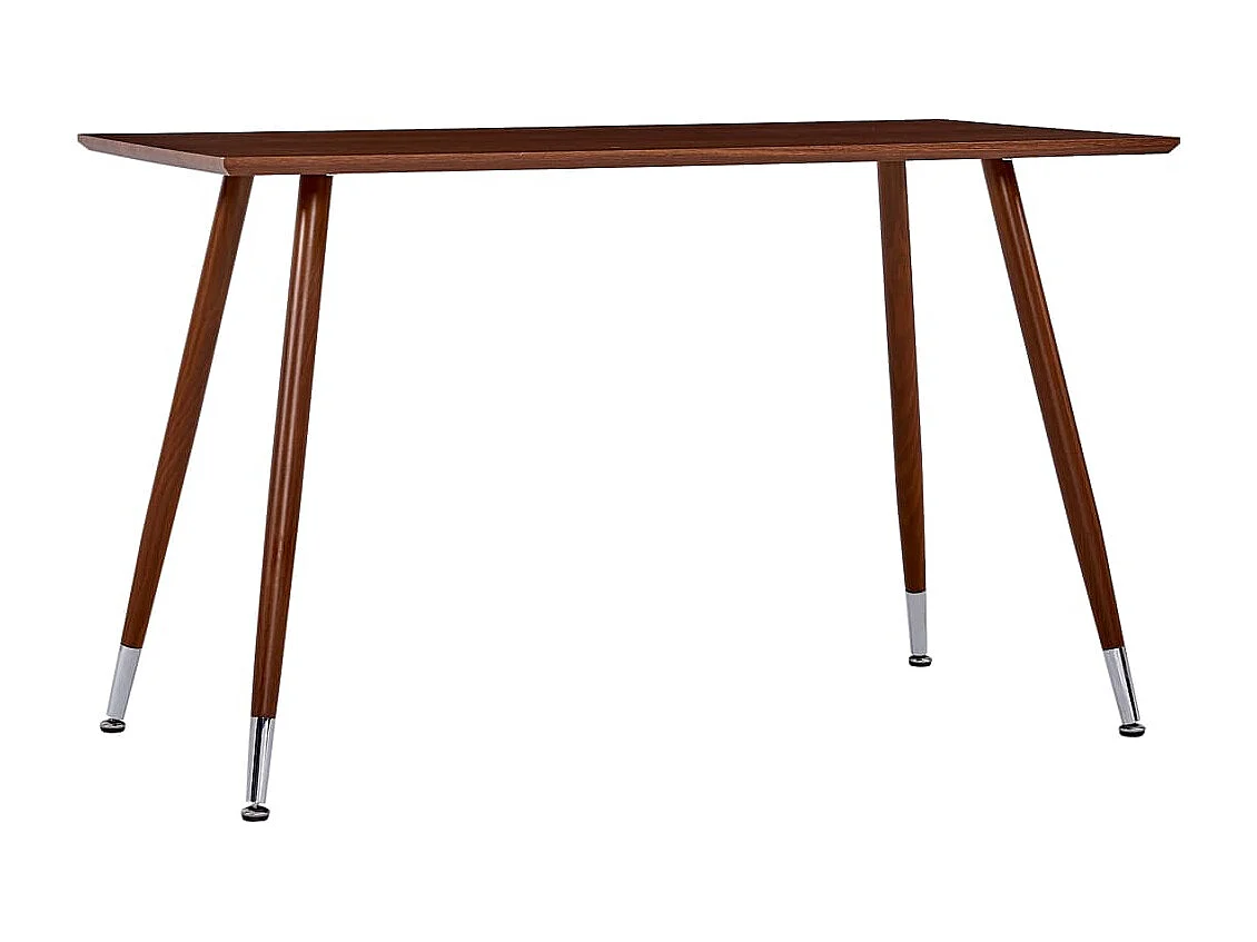 Table de salle à manger Marron 120x60x74 cm MDF