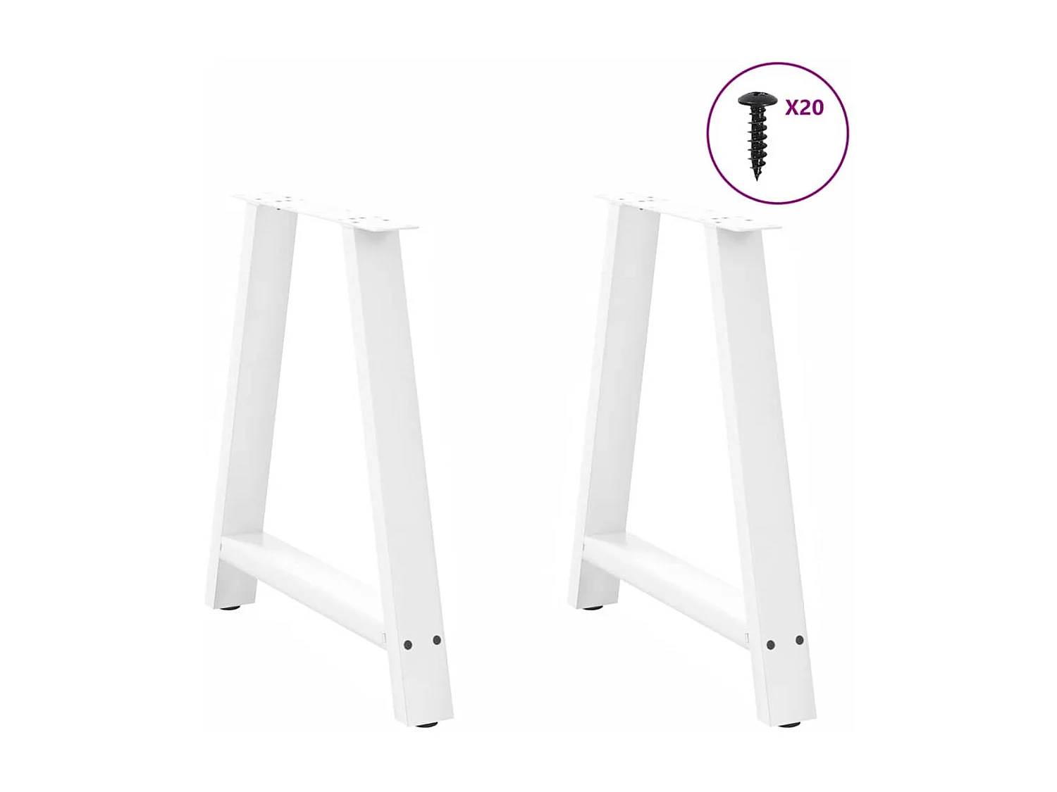 Table à manger marron clair bois de chêne massif rectangulaire