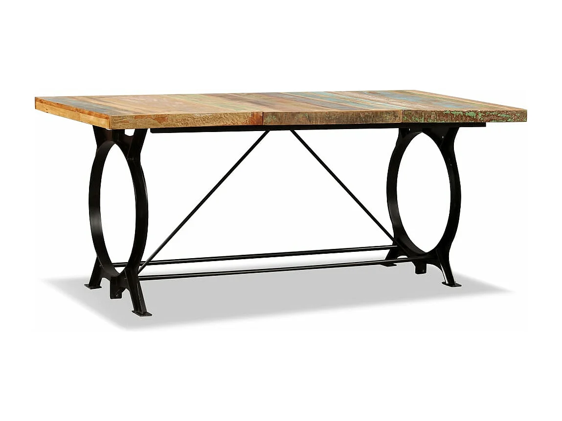 Eettafel 180 cm massief gerecycled hout