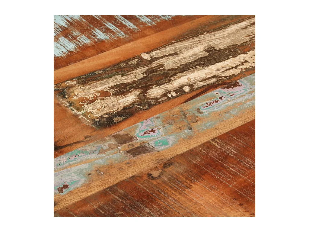 Table de salle à manger 110x55x76cm Bois massif de récupération