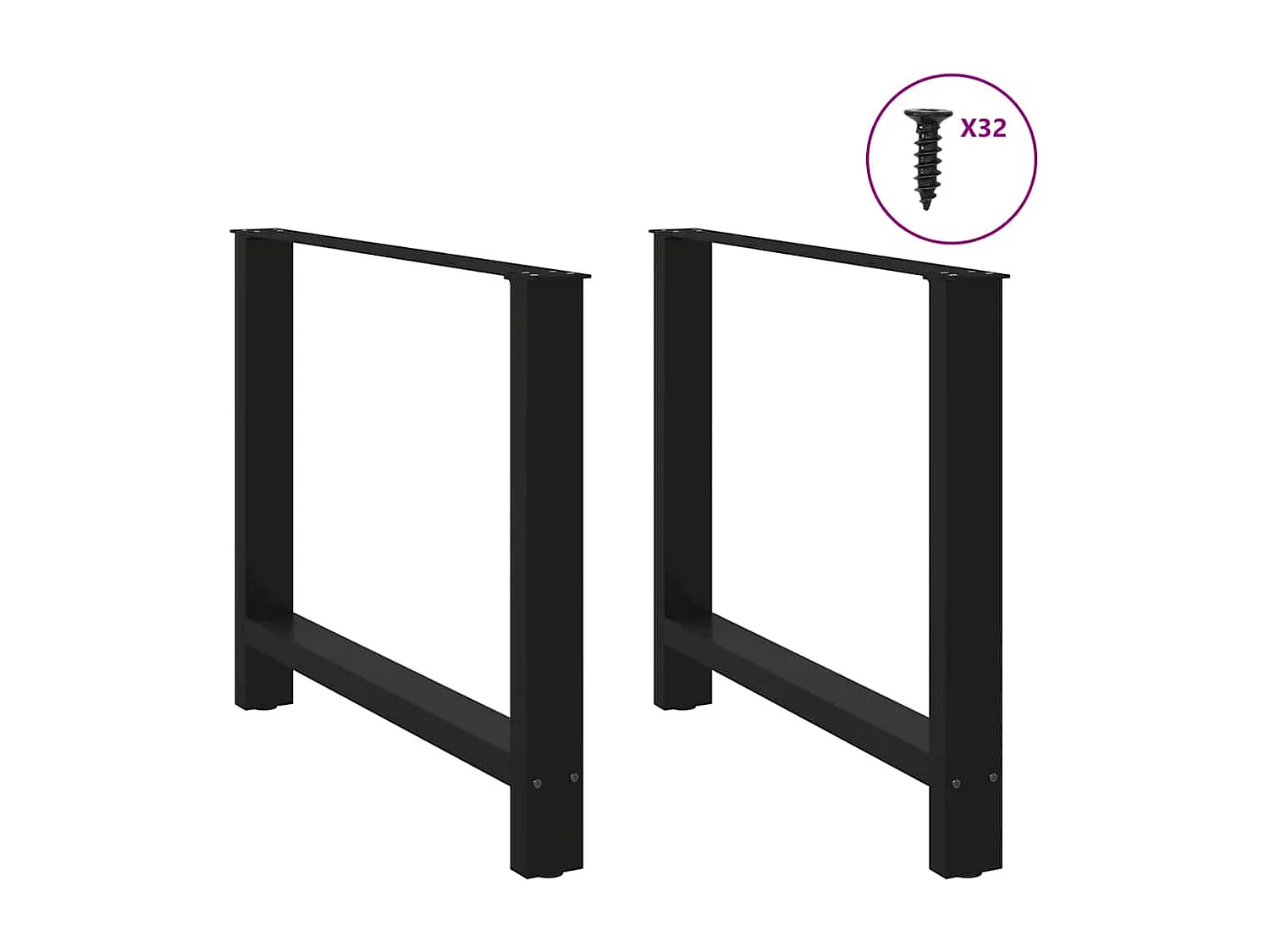 Table à manger marron clair bois de chêne massif rectangulaire