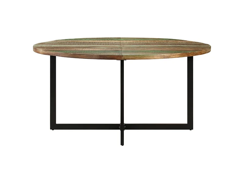 Table à manger 150x75 cm Bois massif de récupération