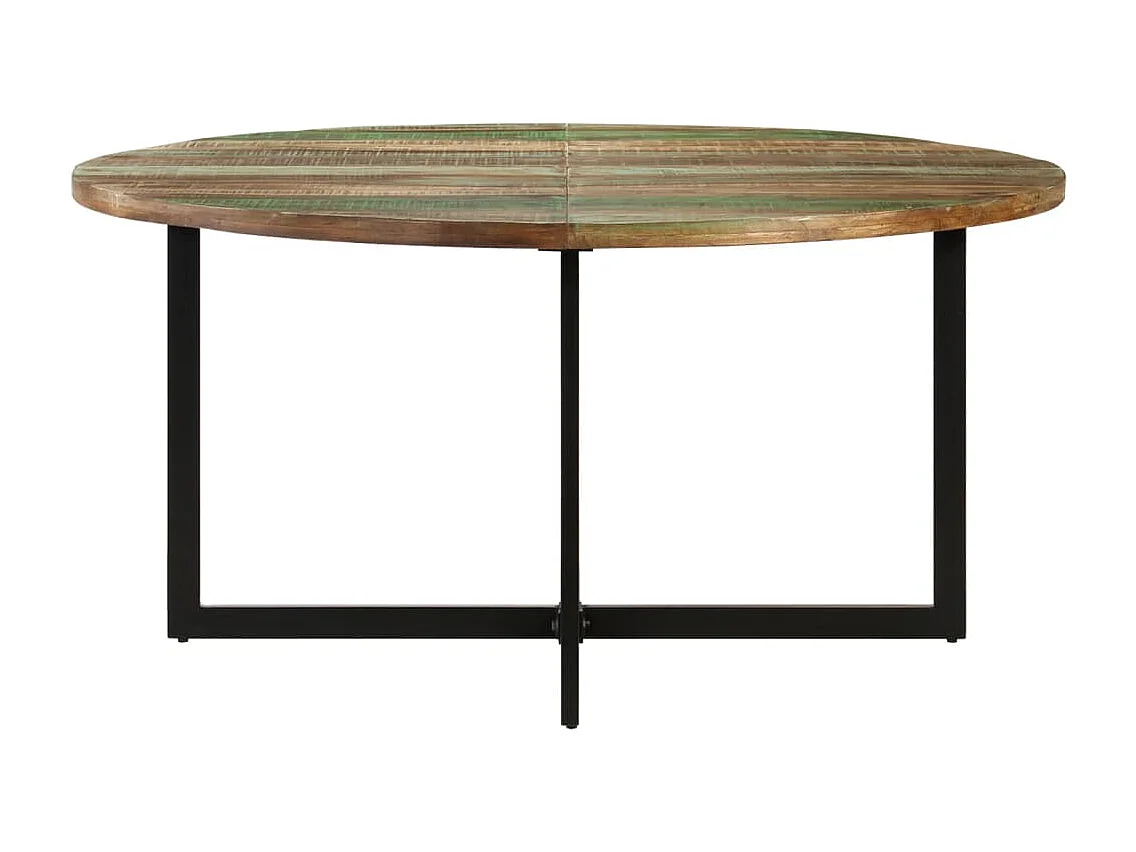 Table à manger 150x75 cm Bois massif de récupération