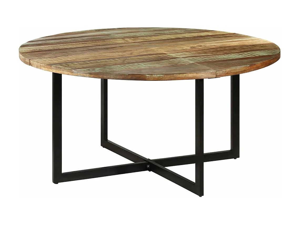 Table à manger 150x75 cm Bois massif de récupération