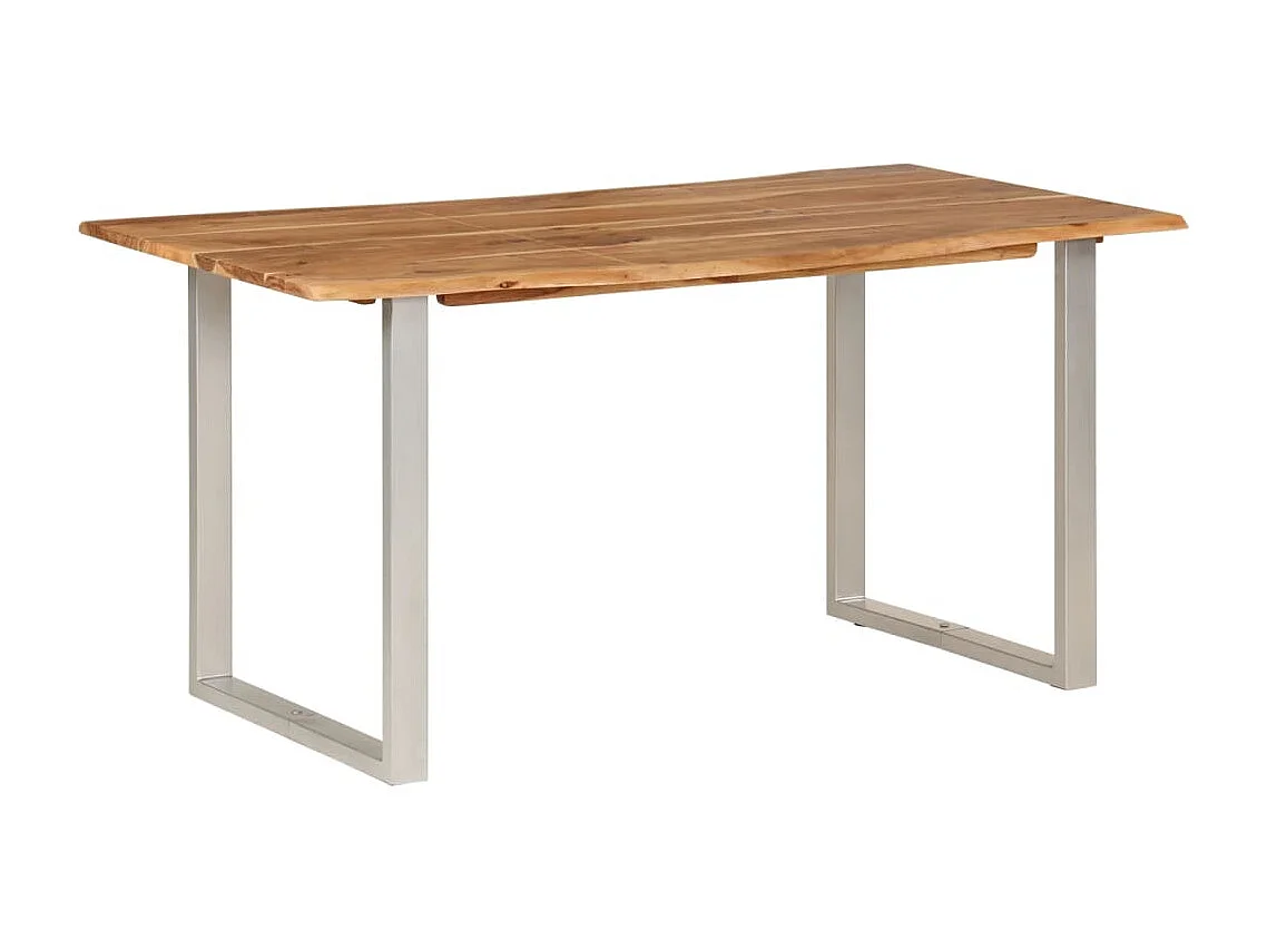 Table de salle à manger 154x80x76 cm Bois d'acacia solide
