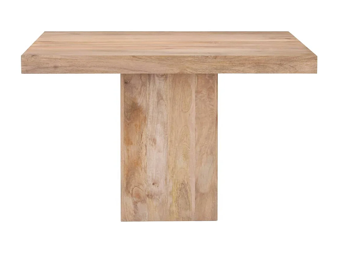 Table de salle à manger 120x120x77 cm Bois de manguier massif