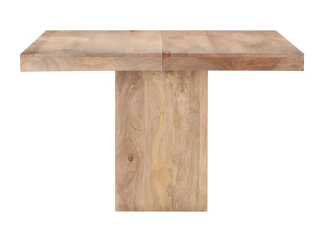 Table de salle à manger 120x120x77 cm Bois de manguier massif