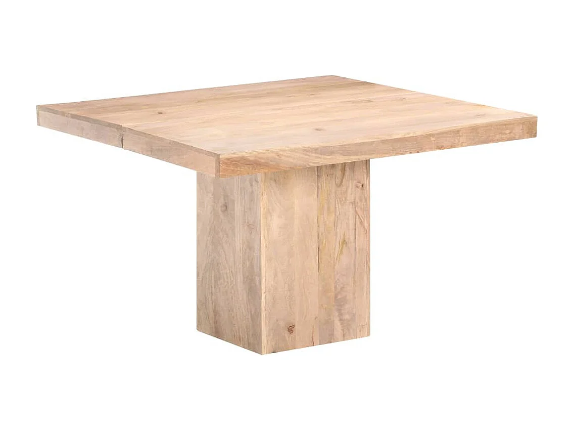 Table de salle à manger 120x120x77 cm Bois de manguier massif