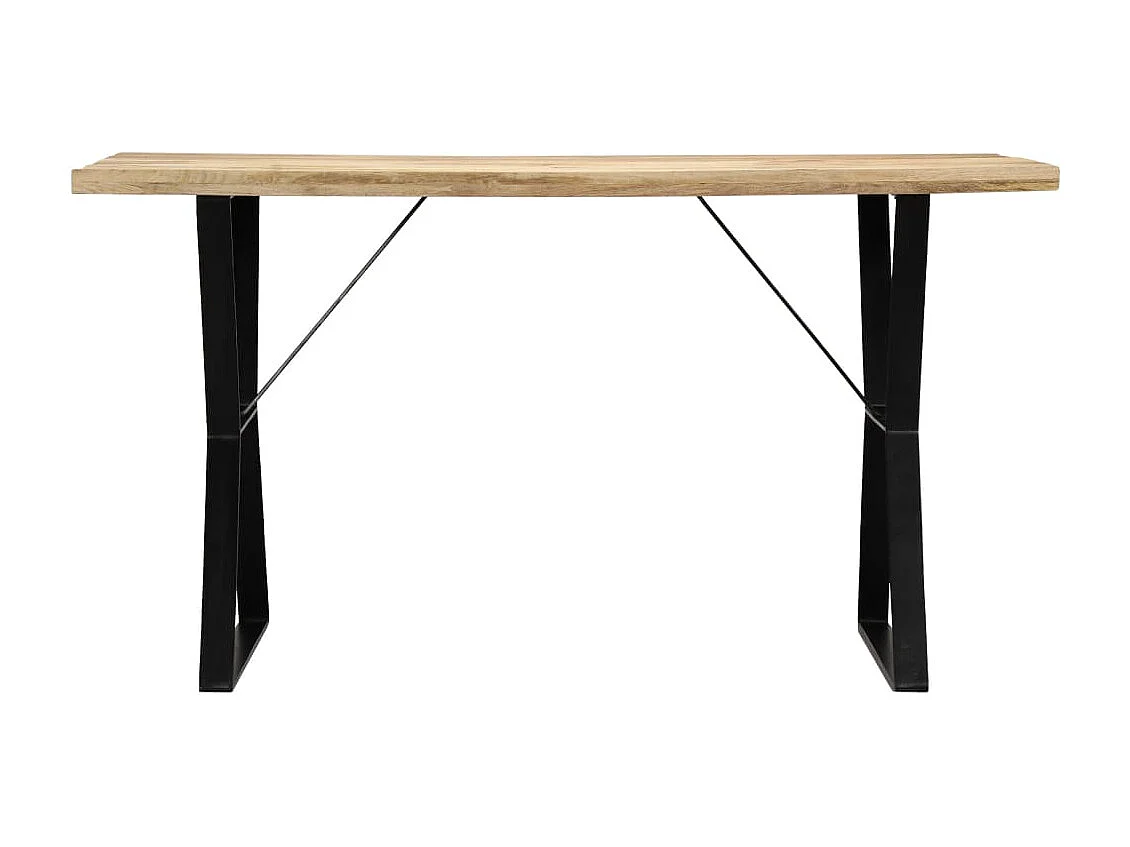 Table de salle à manger 140x80x76 cm Bois de manguier massif