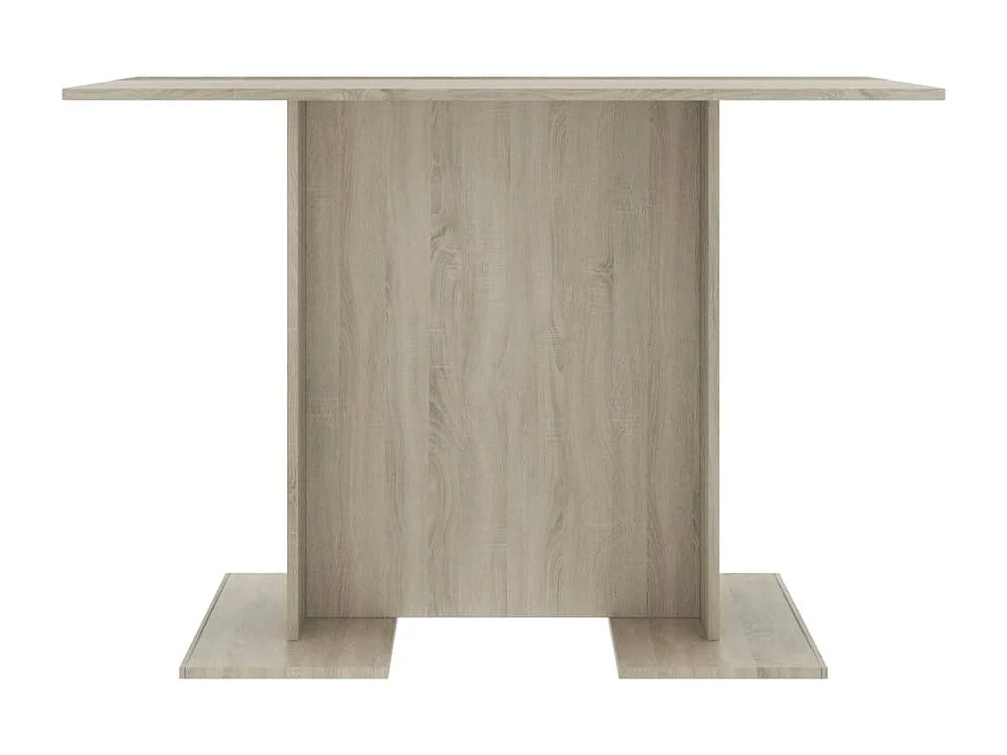 Table de salle à manger Chêne sonoma 110 x 60 x 75 cm Aggloméré