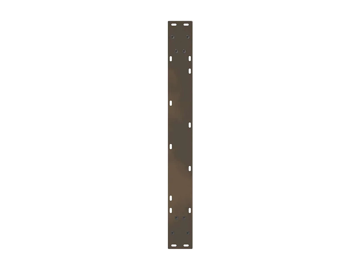 Table à manger marron clair 280x80x74 cm rectangulaire