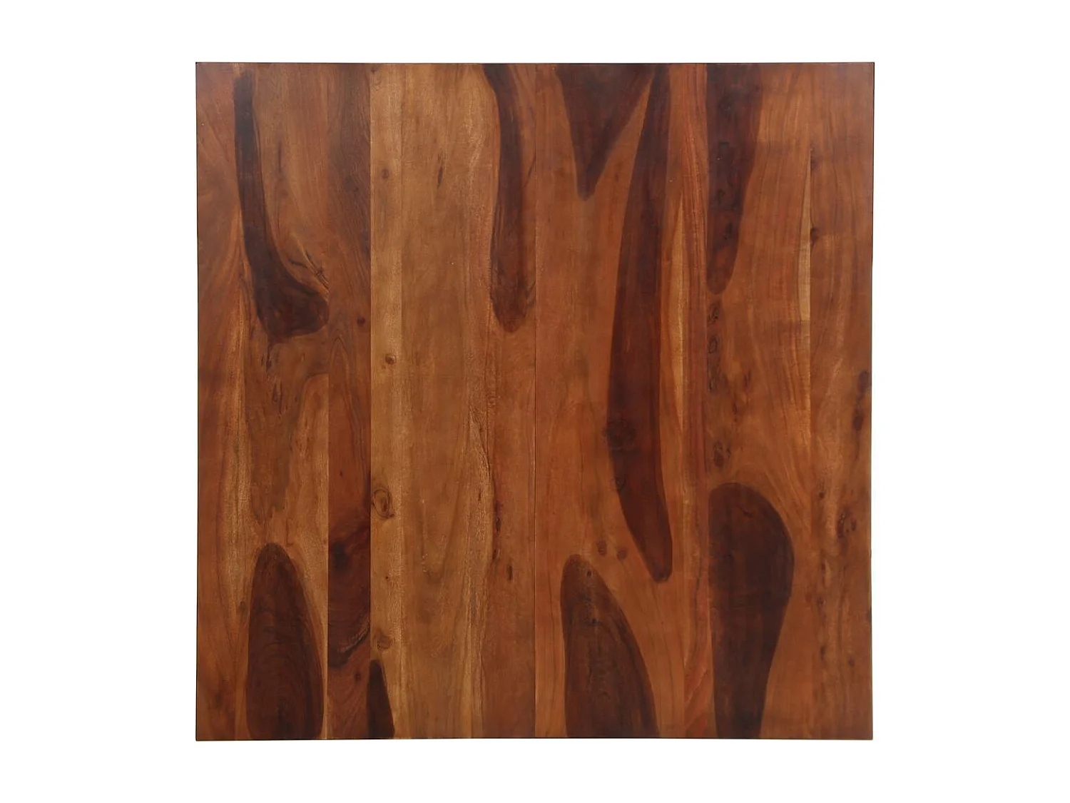 Table à manger 120x120x77 cm bois d'acacia massif