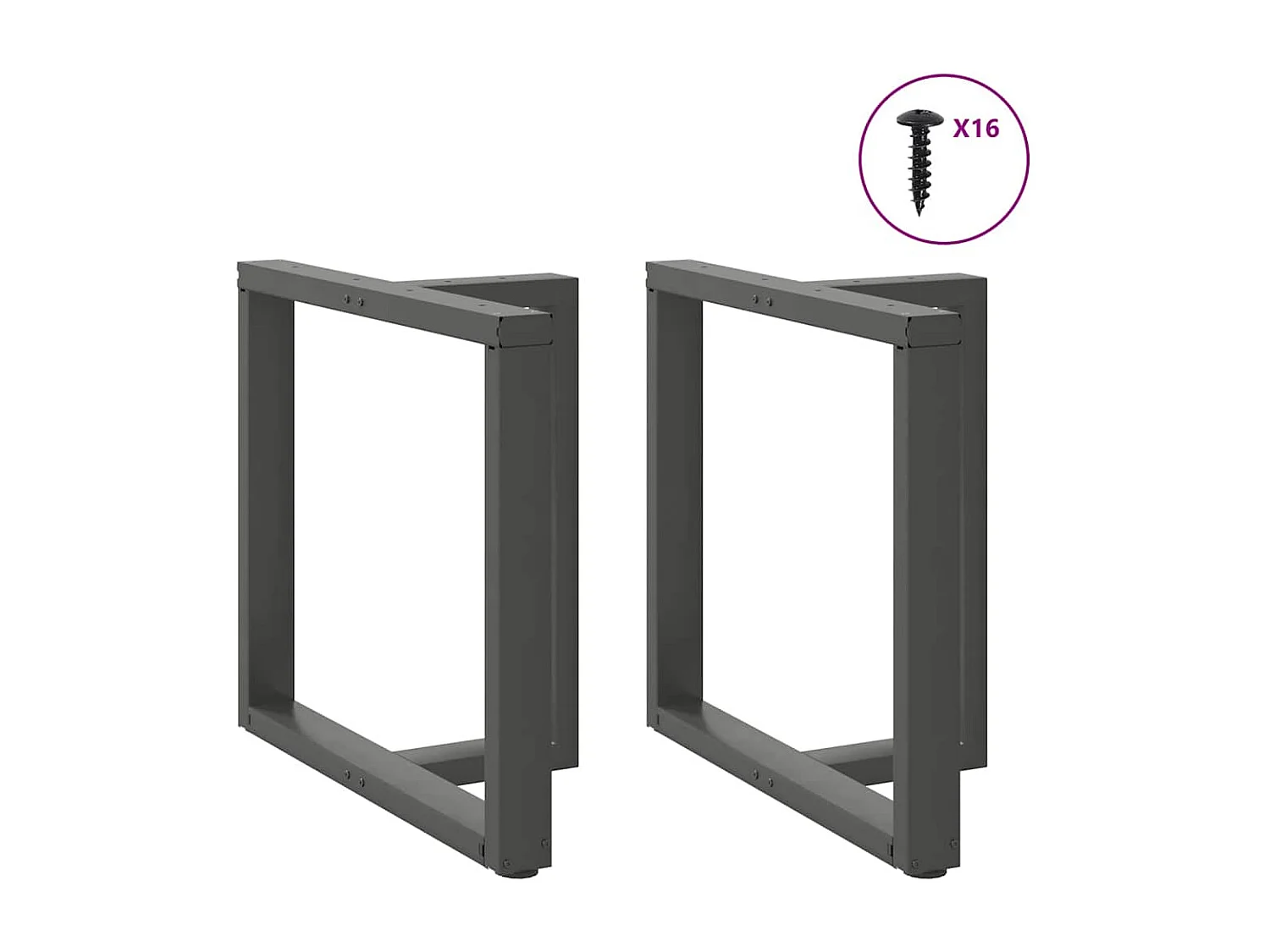 Table à manger marron clair bois de chêne massif rectangulaire