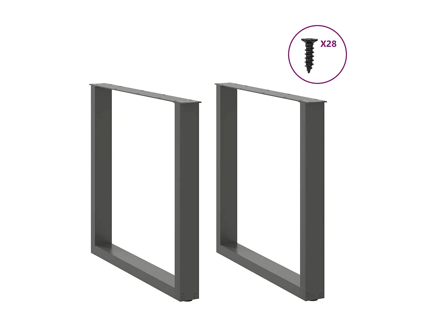 Table à manger marron clair bois de chêne massif rectangulaire