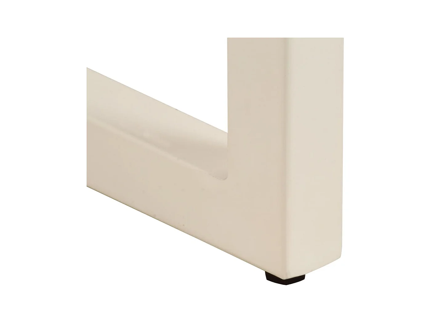 Table de salle à manger 115x55x76 cm Bois de manguier et acier