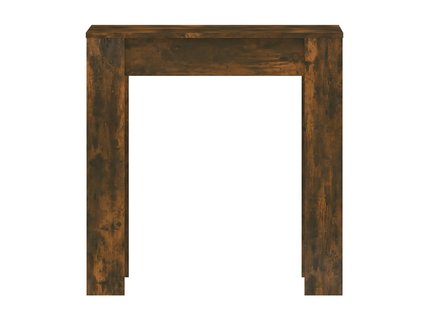 Table à manger Chêne fumé 140x74,5x76 cm Bois d'ingénierie