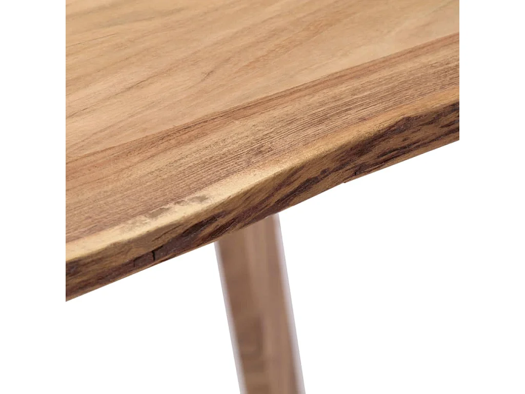 Table de salle à manger 140x80x76 cm Bois d'acacia massif