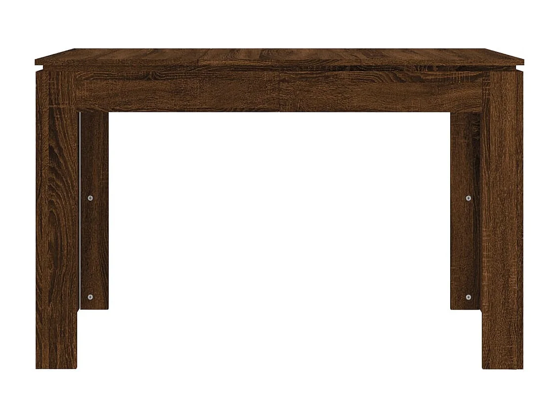 Table à manger Chêne marron 120x60x76 cm Bois d'ingénierie