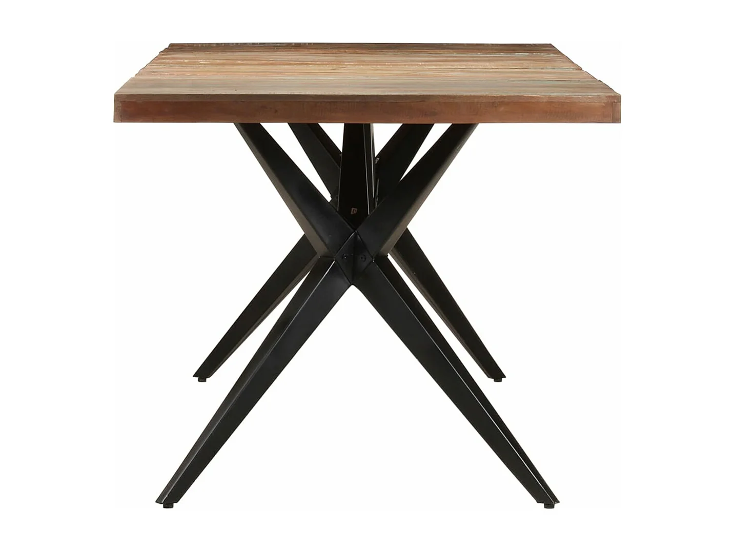 Eettafel 200x90x76 cm massief gerecycled hout