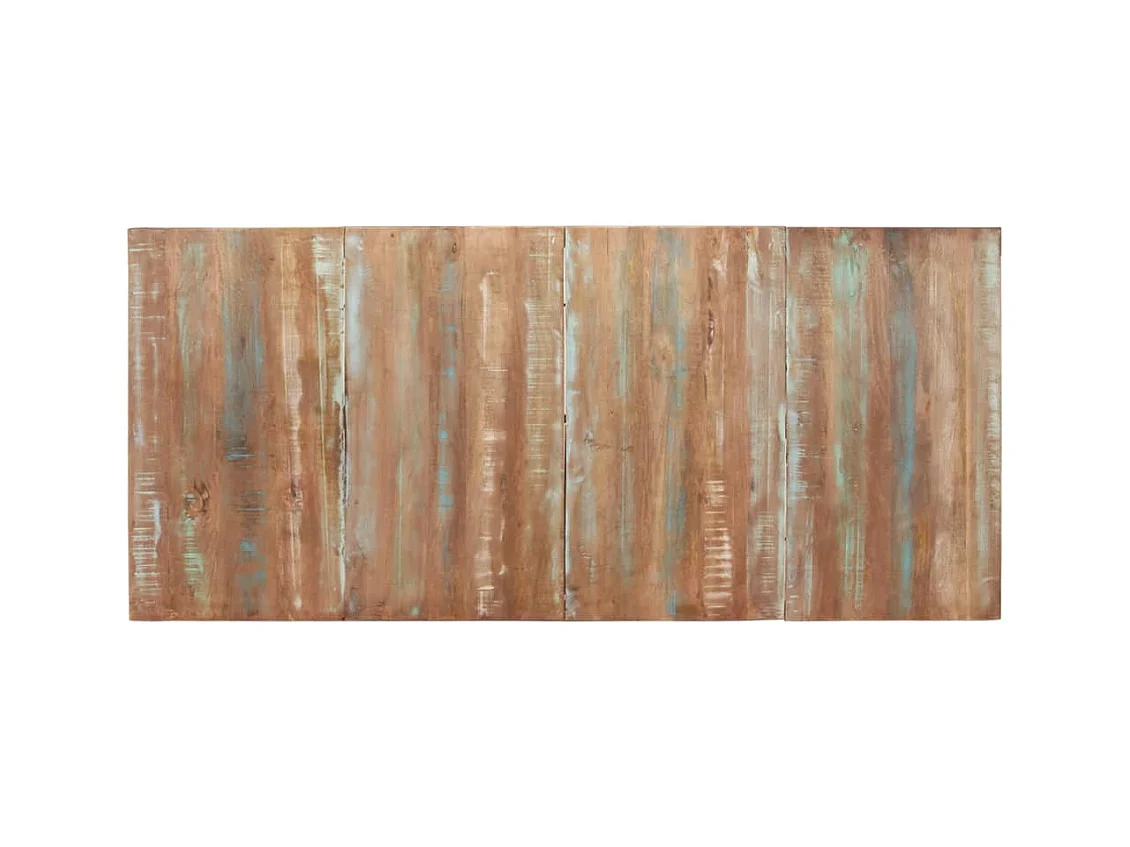 Table de salle à manger 200x90x76cm Bois de récupération solide