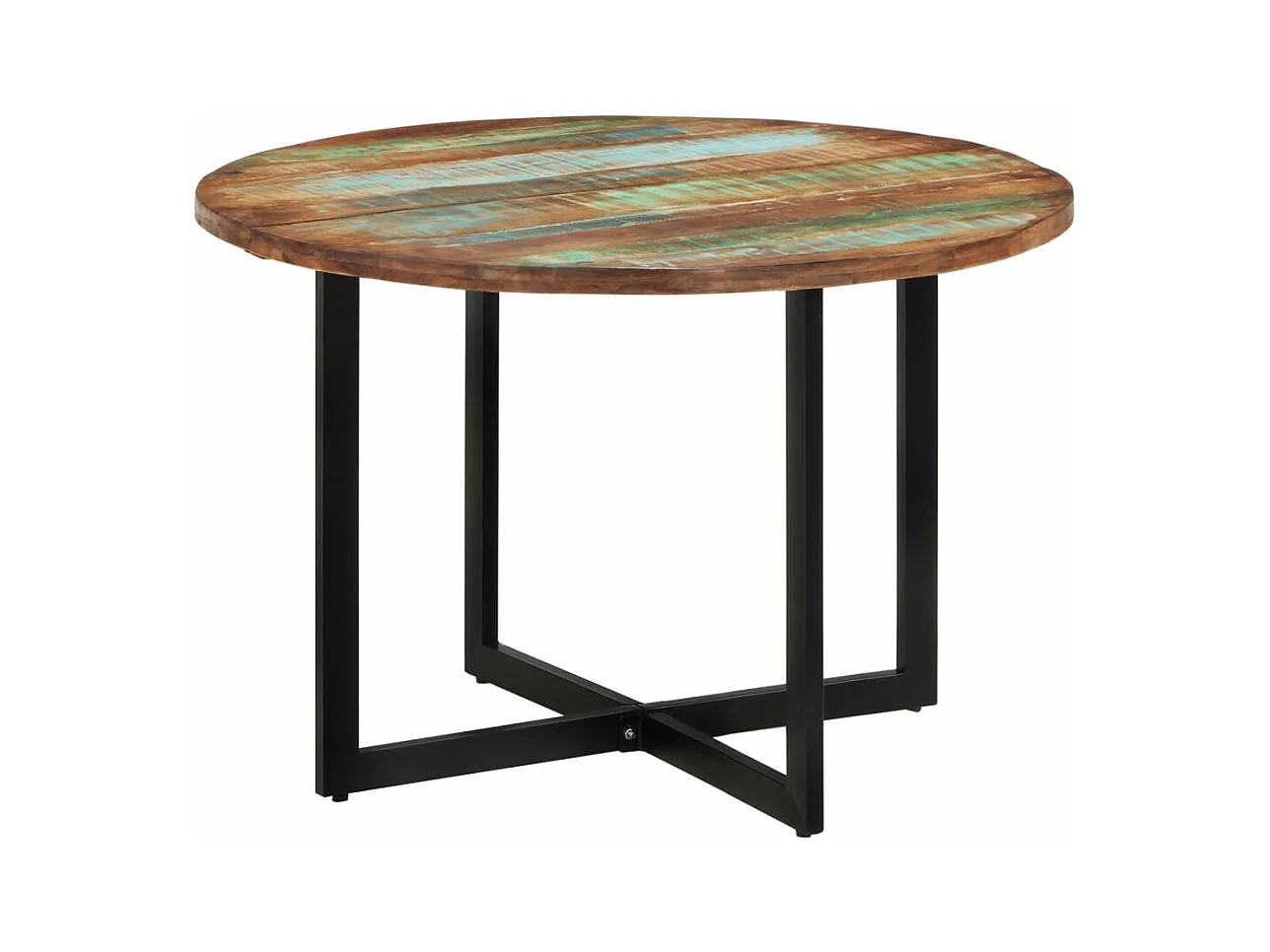 Table à manger 110x75 cm Bois massif de récupération