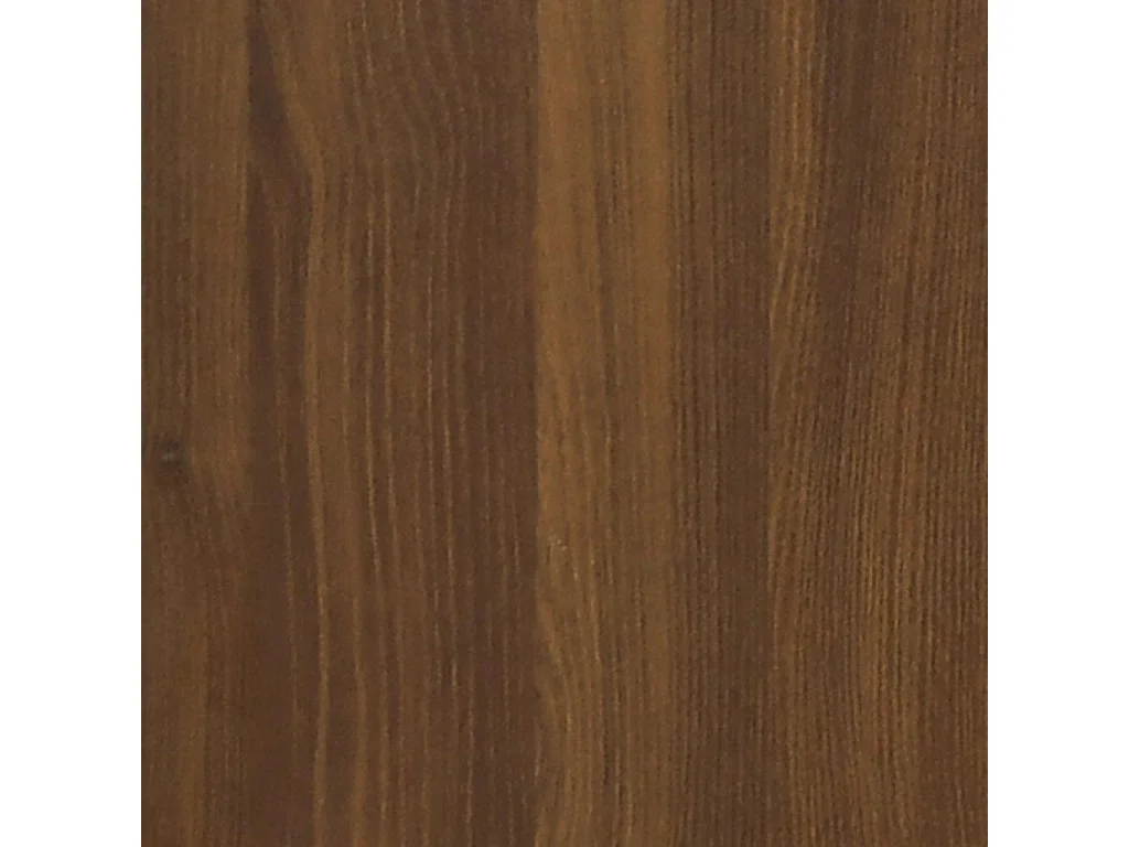 Eettafel 80x80x75 cm bewerkt hout bruin eikenkleur