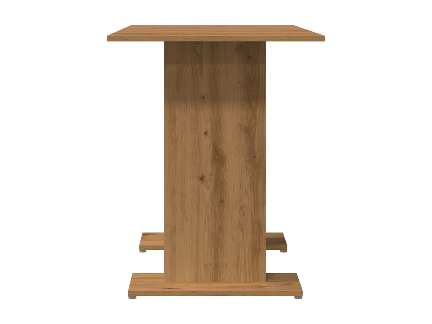 Table à manger chêne artisanal 110 x 60 x 75 cm bois ingénierie