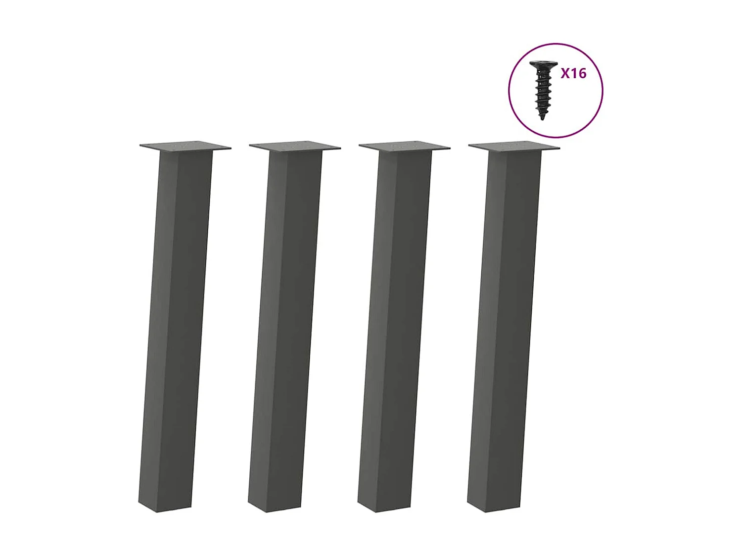 Table à manger marron clair bois de chêne massif rectangulaire