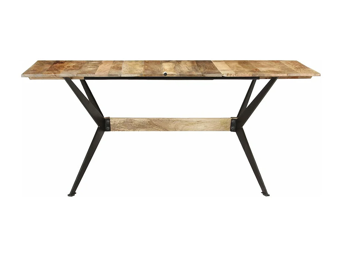 Table de salle à manger 180x90x76 cm Bois de manguier massif