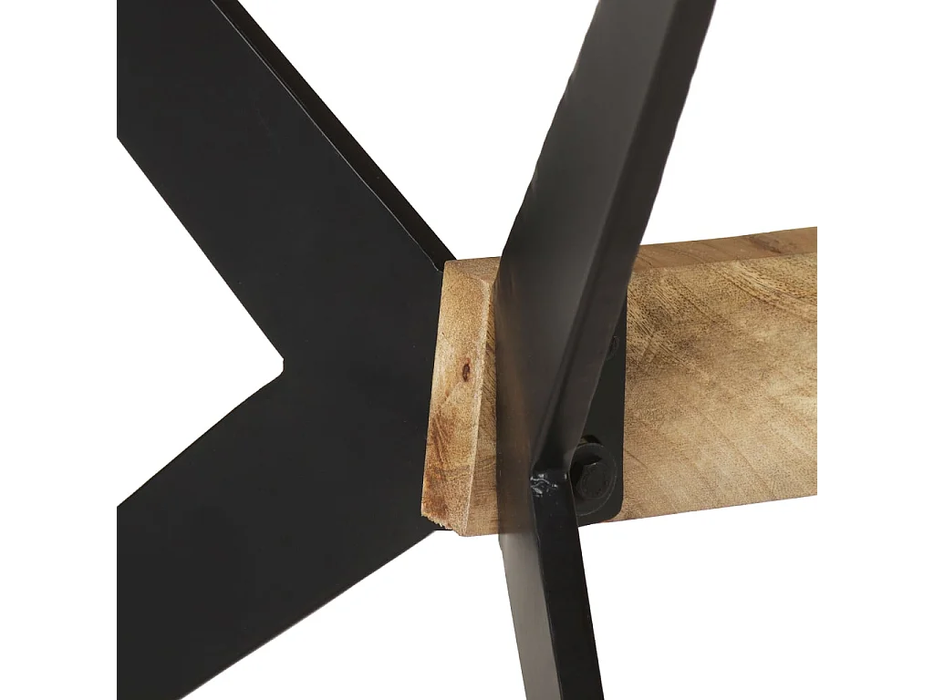 Table de salle à manger 180x90x76 cm Bois de manguier massif