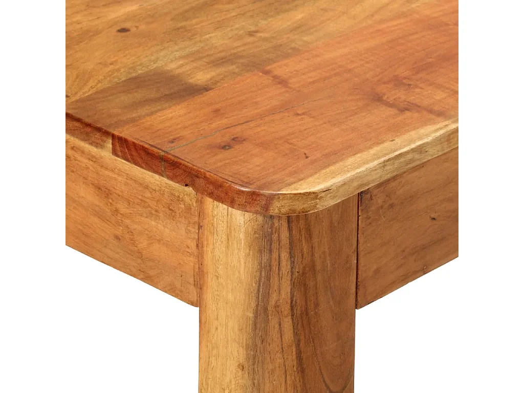 Table à manger 110x55x76 cm bois d'acacia massif