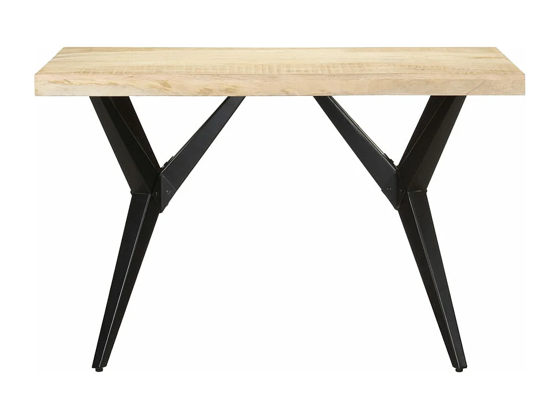 Table de salle à manger 120x60x76 cm Bois solide de manguier
