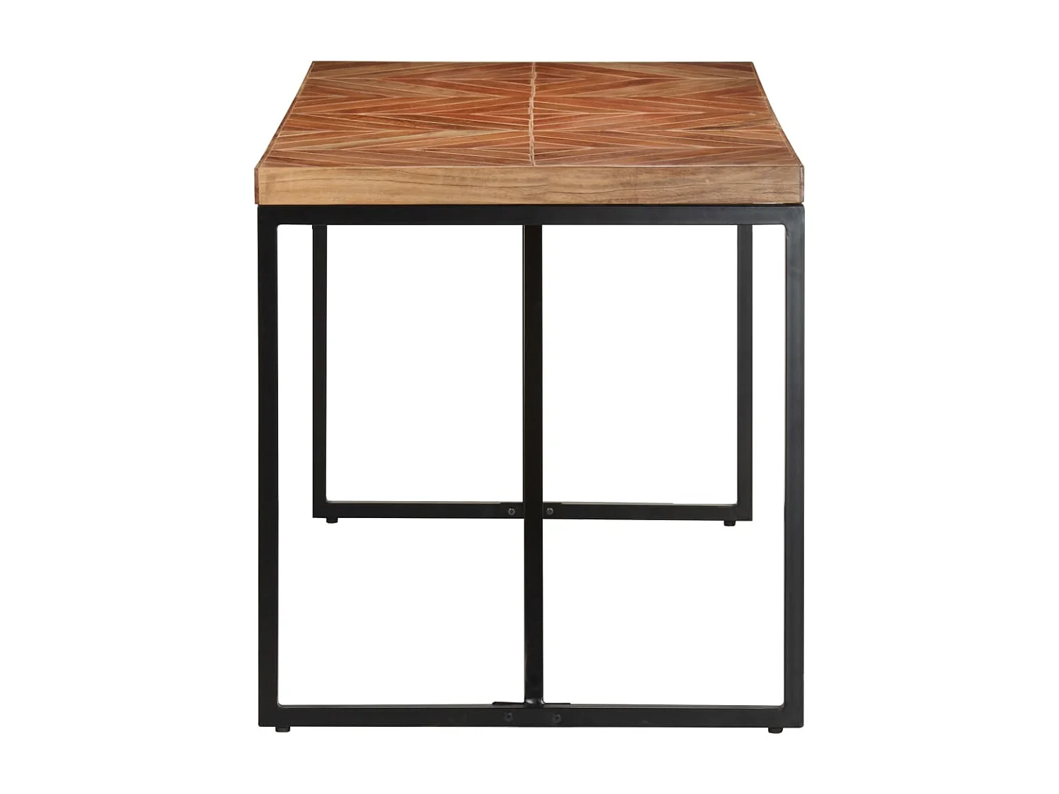 Table à manger 140x70x76 cm Bois massif d'acacia et de manguier