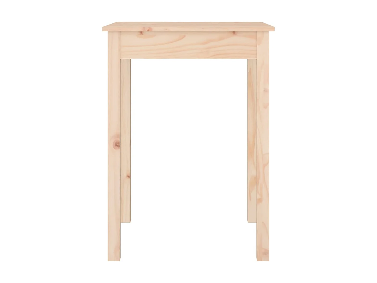 Eettafel 55x55x75 cm massief grenenhout