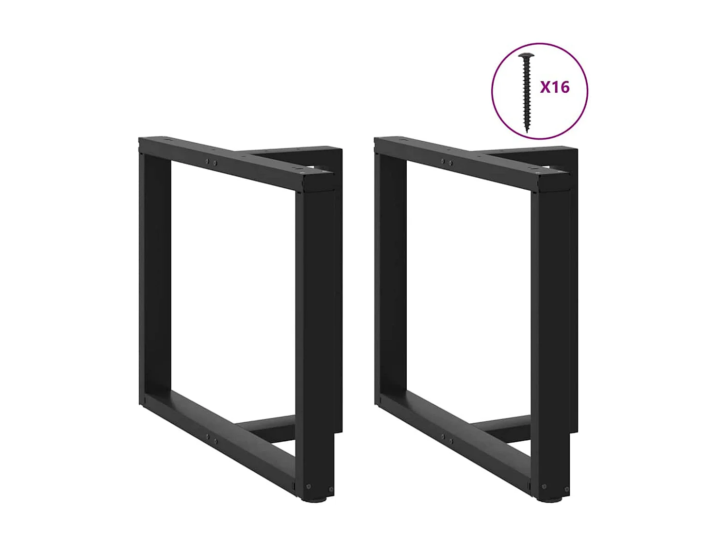 Table à manger marron clair bois de chêne massif rectangulaire