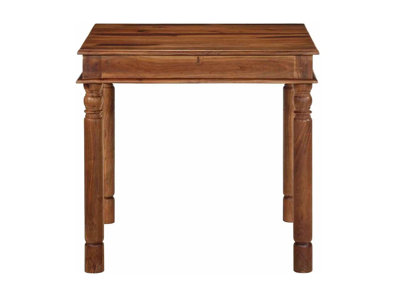 Table à manger 80x80x77 cm bois d'acacia solide